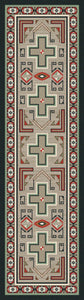 "Sawtooth - Raincloud" Southwestern Area Rugs - Choose from 6 Sizes!