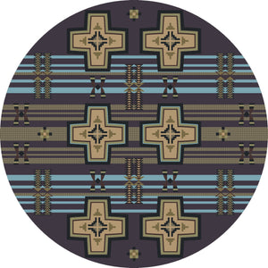 "Grand River Night Sky" Southwestern Area Rugs - Choose from 6 Sizes!