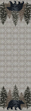 Load image into Gallery viewer, &quot;High Point Bear- Stone&quot; Western/Lodge Area Rugs - Choose from 6 Sizes!