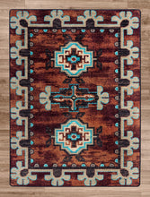 Load image into Gallery viewer, &quot;Badlands Rust&quot; Southwestern Area Rugs - Choose from 6 Sizes!