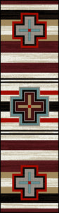 "Crossroads - Fuego" Southwestern Area Rugs - Choose from 6 Sizes!
