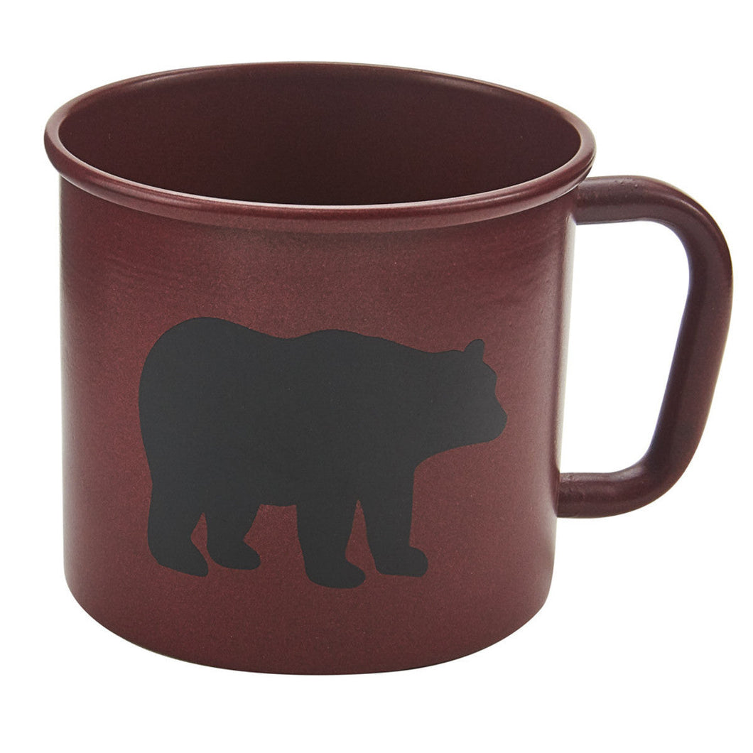 Bear Enamel Coffee Mug