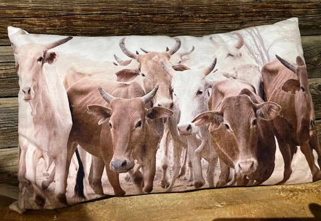 Cattle Accent Pillow - 19
