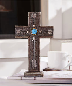 Western Design Table Cross