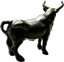 Load image into Gallery viewer, Cast Iron Bull Figurine