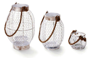 Dockside Lanterns - Set of 3 Assorted