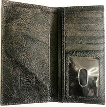 Load image into Gallery viewer, Twisted X Denim Distressed Rodeo Wallet with Embroidered Logo