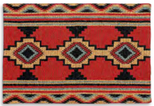 Load image into Gallery viewer, &quot;Azteca&quot; Western Jacquard Placemat - 13&quot; x 9&quot;