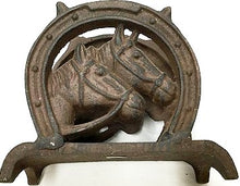 Load image into Gallery viewer, Cast Iron Horse Napkin Holder