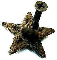 Load image into Gallery viewer, Cast Iron Star Drawer Pull