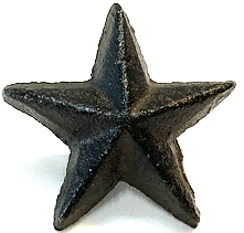 Cast Iron Star Drawer Pull