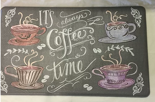 Shop for It's Coffee Time Floor Mats