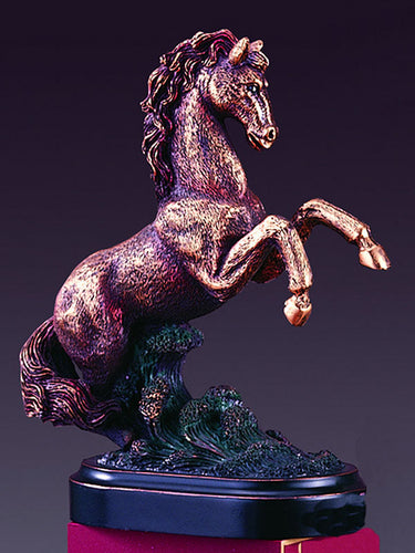 Rearing Horse Sculpture