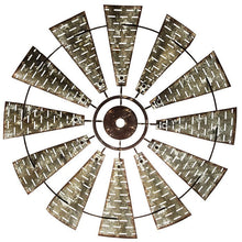 Load image into Gallery viewer, Windmill Metal Wall Decor