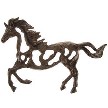 Load image into Gallery viewer, Bronze Horse Metal Wall Decor