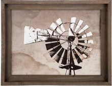 Load image into Gallery viewer, Windmill Wood Wall Decor