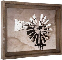 Load image into Gallery viewer, Windmill Wood Wall Decor