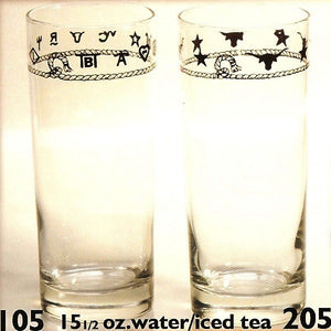 15-1/2 OZ. Water/Ice Tea Glasses - Set of 4
