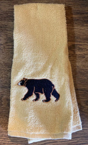 "Bear" Lodge Terry Towel