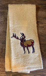 "Elk" Lodge Terry Towel