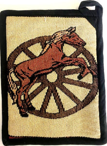 "Western Horse" Western Pot Holder