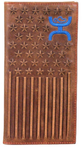 Hooey Signature Rodeo Wallet with Stars & Stripes