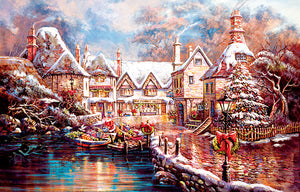 "Christmas Cove" 1000 Pc  Jigsaw Puzzle