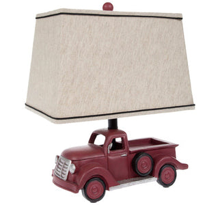 Red Truck Lamp