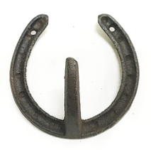 Cast Iron Horseshoe Coat Hook