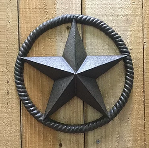 Cast Iron Rope with Star Wall Art – Wild West Living