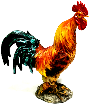 Large Rooster Statue