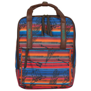 "Rio" Serape Pattern Backpack
