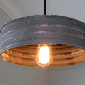 Sifter Grey Pendant Lamp - 12"