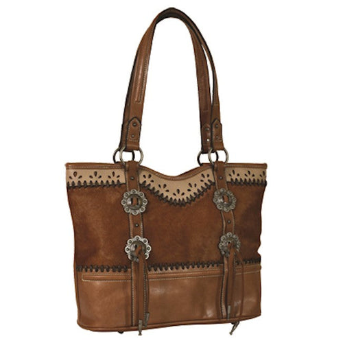 Justin Tote with Hair-On and Concho