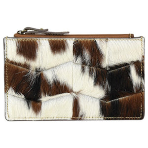 Tony Lama Ladies' Wallet with Hair-On Accents