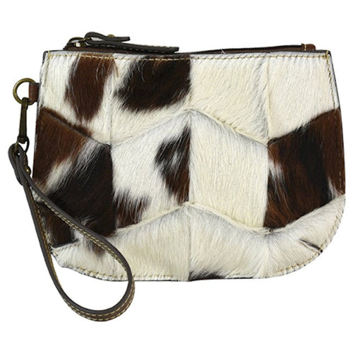 Tony Lama Wristlet with Hair-On Accents