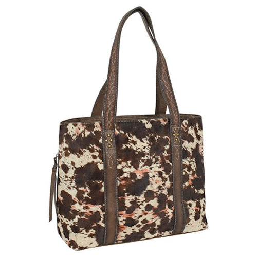 Tony Lama Hair-On Hide Tote with Concealed Carry