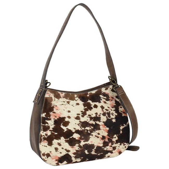 Tony Lama Hair-On Hide Hobo Bag with Concealed Carry