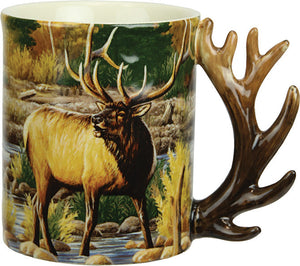 Elk Scene 3D 15oz Mug