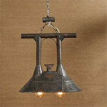 Load image into Gallery viewer, Tin Washer Double Pendant Ceiling Lamp