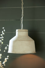 Load image into Gallery viewer, Cream Galvanized Pendant Lamp