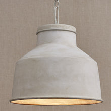 Load image into Gallery viewer, Cream Galvanized Pendant Lamp