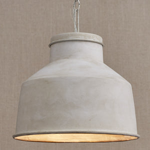 Cream Galvanized Pendant Lamp
