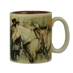 "Outside of a Horse" 16 Oz Ceramic Mug
