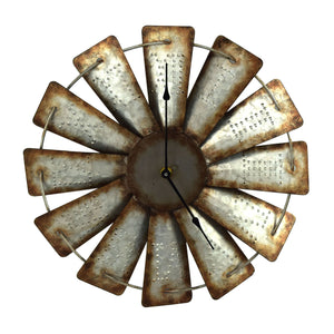 Windmill Clock - 15" Diameter