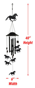 "Running Horses" Wind Chime