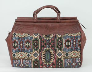 "Bella Beau" Tapestry Duffel Bag