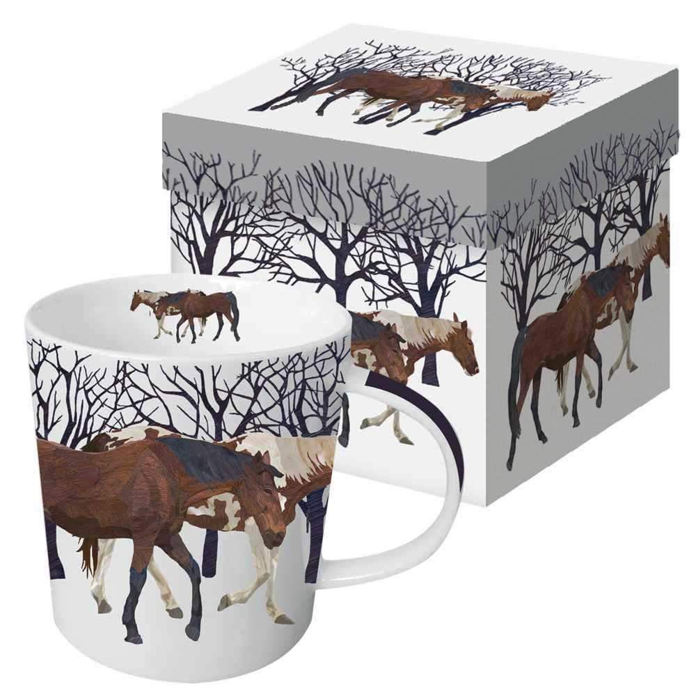 Winter Horses Gift-Boxed Mug