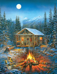 "A Cozy Holiday" 1000 Pc  Jigsaw Puzzle