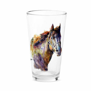 Pancho Horse Pint Glass - Set of 4